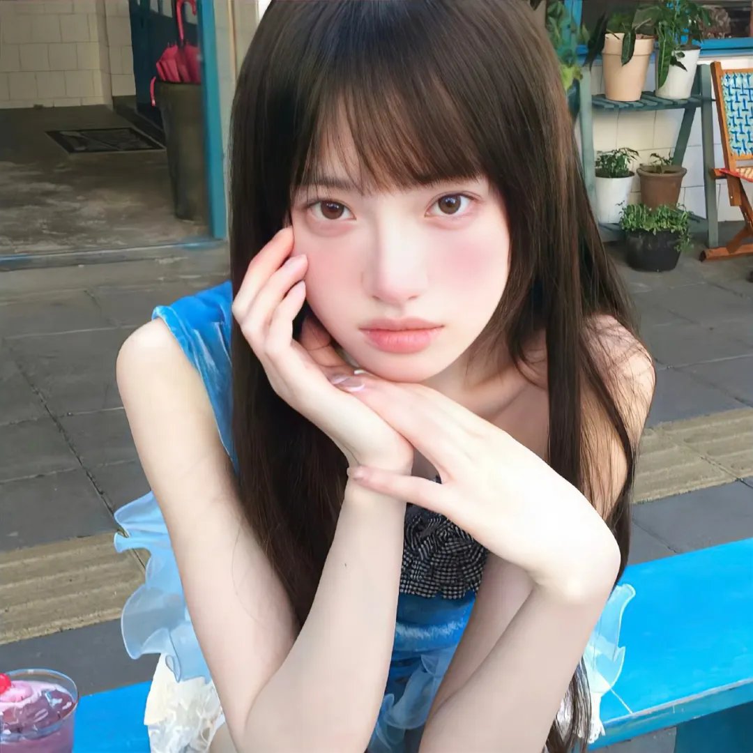 橙色背心女子角色海报：在潮湿林地里率先现身的高马尾女子，穿磨损明显的橙色上衣和牛仔短裤，由独自停留变为跟随队伍行动
